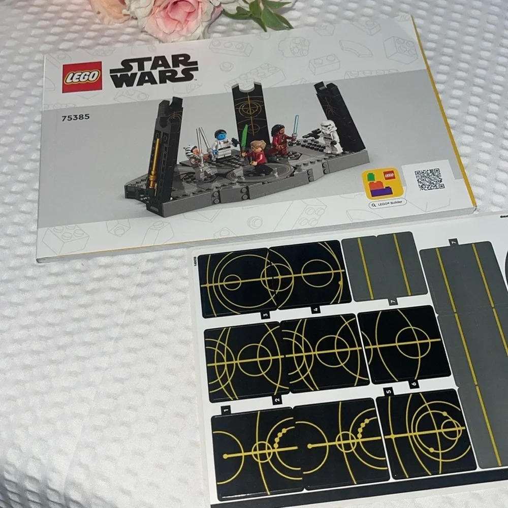 Lego Star Wars 75385 Ahsoka Tano's Duel on Peridea - Manual & Sticker Sheet New